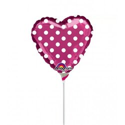 Amscan Balon srce bordo 23cm 2728409 Cene