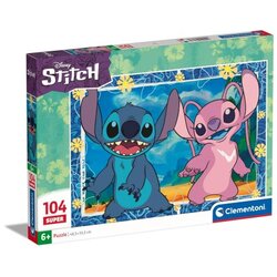 Clementoni Disney+Stitch 104-dijelni maxi Supercolor puzzle - Cene