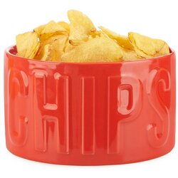 Balvi Gifts Rdeča keramična skledica za serviranje 1 l Chips – Cene