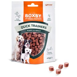 Boxby trening poslastica za štence i odrasle pse s pačetinom 100g Cene