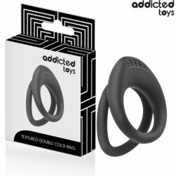 Addicted Toys Cock Erekcijski ObroČek Addicted Toys Double Textured Cene