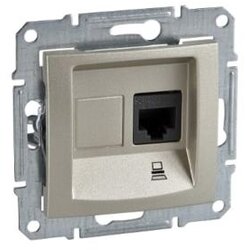 Utičnica 1xRJ45 cat5 UTP titan SEDNA Cene