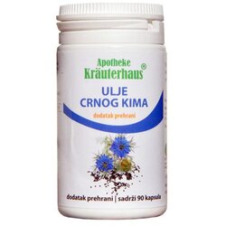 Apotheke Kräuterhaus Ulje crnog kima - 90 kapsula Cene