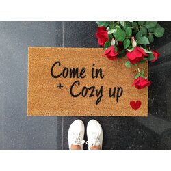 Aberto Design otirač Come in, 70x40 cm, Smeđi Cene