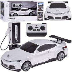  Automobil + stanica za punjenje Električni automobil sa svjetlima u boji RC0687 Cijene