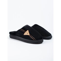 SHELOVET Men's warm black slippers Cene