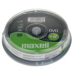 Maxell dvd+r 4,7GB 16X 10 na osi Cene