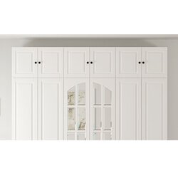 Hanah home Ormar Rb-185-15, 210x210x52 cm, Bijeli Cijene