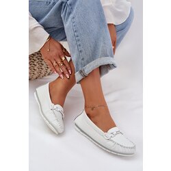 S. BARSKI Flat Leather Loafers With Decoration S.Barski Cijene