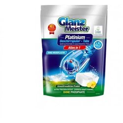 GlanzMeister Platinum Tablete za Pomivalni Stroj, Pakiranje 45 Kos, (22138263) Cene