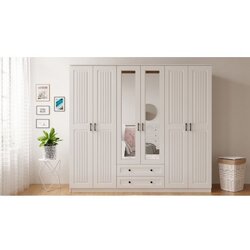 Hanah home Ormar Rb-075, 210x184x52 cm, Bijeli Cijene
