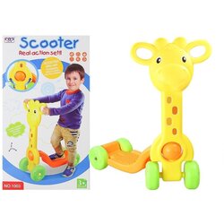 Lean Toys Štirikolesni skiro  za najmlajše otroke žirafa Cene