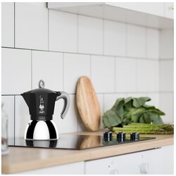 Bialetti moka induktion črna - za 4 skodelice Cene