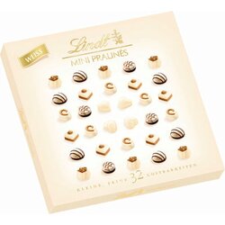 Lindt mini Pralinés white Cene
