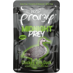 Pramy Cat Midnight Prey piletina s patkom u juhi 80 g Cene