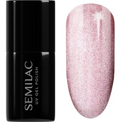 Semilac UV Hybrid Gloss GALA gel lak za nohte z uporabo UV/LED lučke odtenek 661 Linen Gloss 7 ml Cene