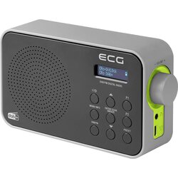 FM radioECG RD 110 DAB Black Cene