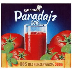 Gurman paradajz sok blagi 500g tetrapak Cene