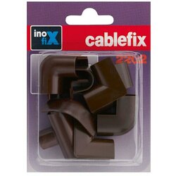 Inofix Cablefix Pribor za kabelske kanale 2202 (Rjave barve, Š x V: 1,1 x 1 cm, 10 kos) Cene