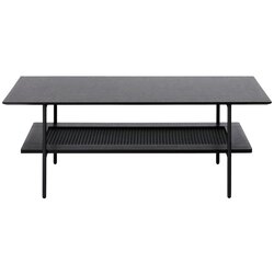 Unique Furniture Črna klubska mizica 55x110 cm Pensacola – Cene