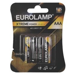Eurolamp Alkalne baterije Extreme AAA LR03, 1.5V 147-24120 Cene