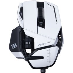 MADCATZ R.A.T. 6+ Gaming Mouse White Cene