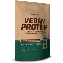 Biotechusa vegan protein - biljni proteinski prah za mišićni razvoj - čokolada, cimet 500g Cene