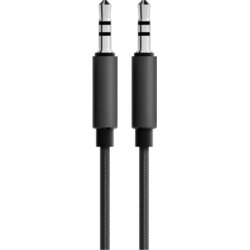 Fabric audio cable Black Cene