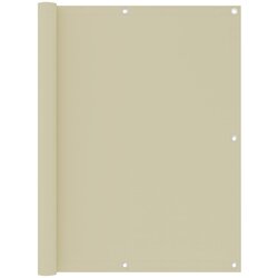 vidaXL balkonski zastor krem 120 x 500 cm od tkanine Oxford Cijene