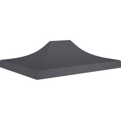 vidaXL krov za šator za zabave 4,5 x 3 m antracit 270 g/m² Cijene