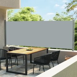  Uvlačiva bočna tenda za terasu 600 x 160 cm siva Cijene