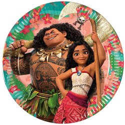 Procos Disney+Princeske Vaiana 2 papirnati krožniki 8-delni set 20cm Cene