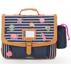 Tann's X ARMOR LUXE OCEANE CARTABLE 38CM GOURDE Tamno plava Cene