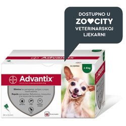 Advantix Elanco ampula za pse od 1-4 kg, 1 komad Cene