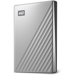 Western Digital Eksterni HDD 2TB, USB3.2 Gen 1 Type-C (5Gbps), My Passport Ultra, Silver Cene