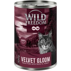 Wild Freedom Adult "Red" 6 x 400 g - receptura bez žitarica - Velvet Gloom - svinjetina, puretina i pastrva Cene