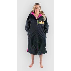 Dryrobe Advance Long Sleeve Surf poncho black pink camo remix Cene