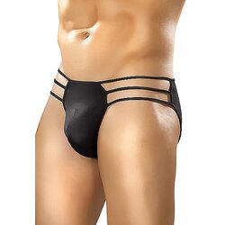 Male Power cage brief black l/xl Cene
