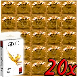 GLYDE Super Max - Premium Vegan Condoms 20 pack Cene