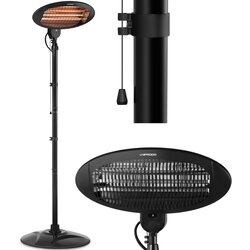 UNIPRODO Radiatorska grelna svetilka infrardeči grelec stoječi 2000 W, (21383281) Cene