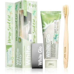 White Glo Hemp Seed Oil pasta za izbjeljivanje zuba sa četkicom 150 g Cene