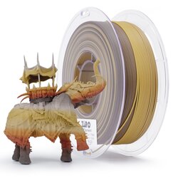 Ziro fast gradient matte pla filament 1.75 mm - castle brick Cene