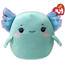 Ty Plišana igračka Squishy Axolotl Charlie 39394, 22 cm, Cijan Cene