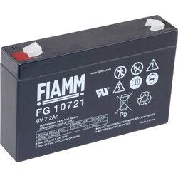 FIAMM PB-6-7,2 FG10721 svinčeni akumulator 6 V 7.2 Ah svinčevo-koprenast (ŠxVxG) 150 x 100 x 34mm ploščati vtič 4,8mm brez vzdrževanja, nizko samopraz, (20439188) Cene