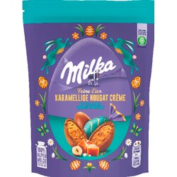 Milka Fina čokoladna jajca - Caramel nougat Cene