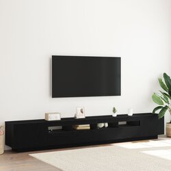 vidaXL TV kabinet Set od 3 Crni hrast Konstruirano drvo Srednje Cijene