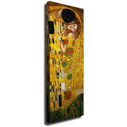 Vega zidna reprodukcija na platnu gustav klimt the kiss, 30 x 80 cm Cene