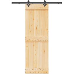  Klizna vrata NARVIK Prirodna i crna 70 x 210 cm (152 5 cm) Cijene