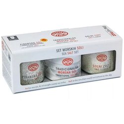 SOLINE Pridelava soli d.o.o. set morskih soli (3 x 75 g) Cene
