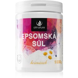 Allnature epsom salt chamomile sol za kupanje za opuštanje mišića 1000 g Cijene